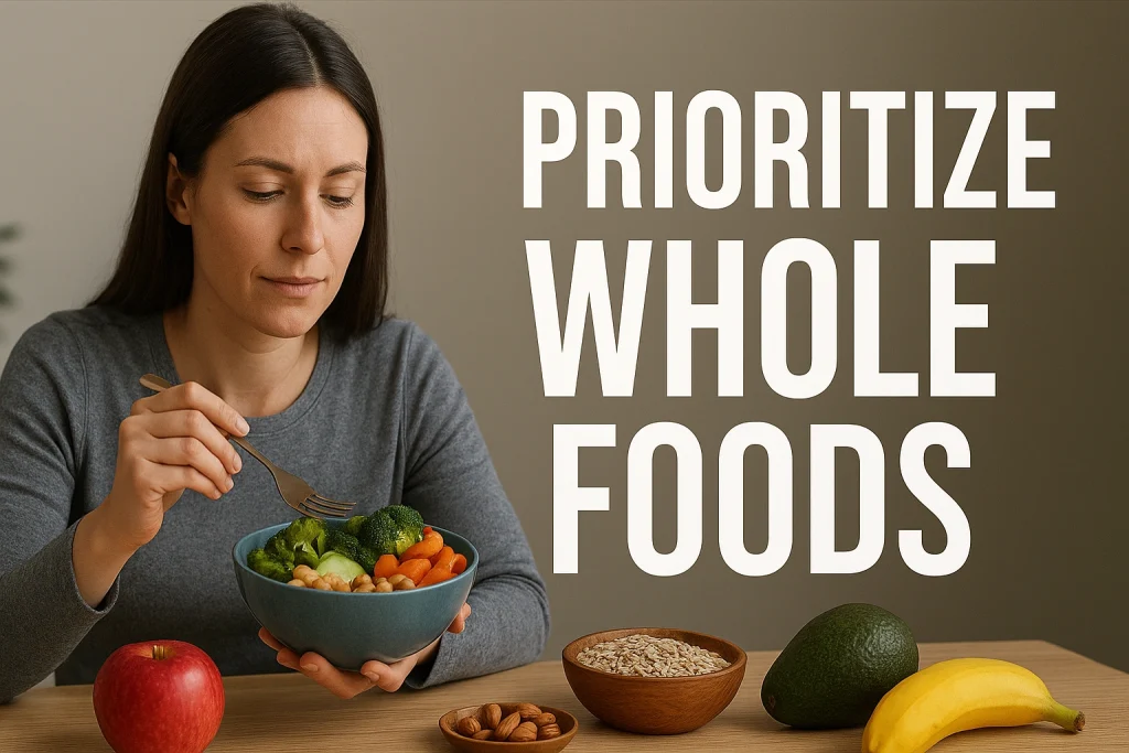 Prioritize Whole Foods