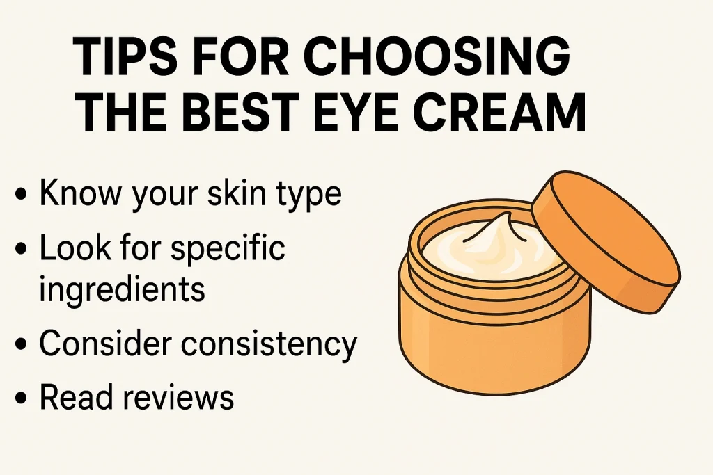 Tips for Choosing the Best Eye Cream