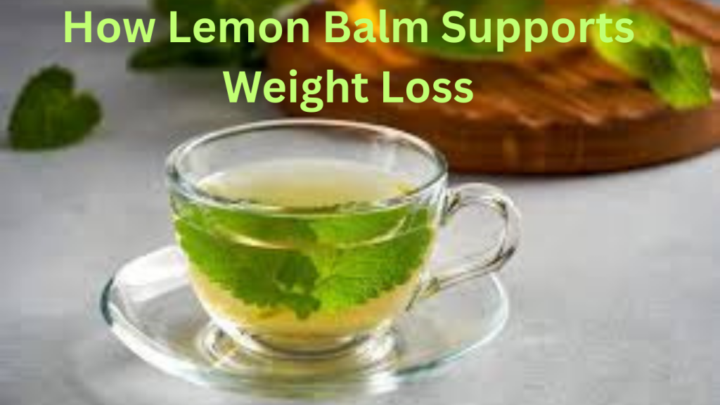How Lemon Balm Supports Weight Loss